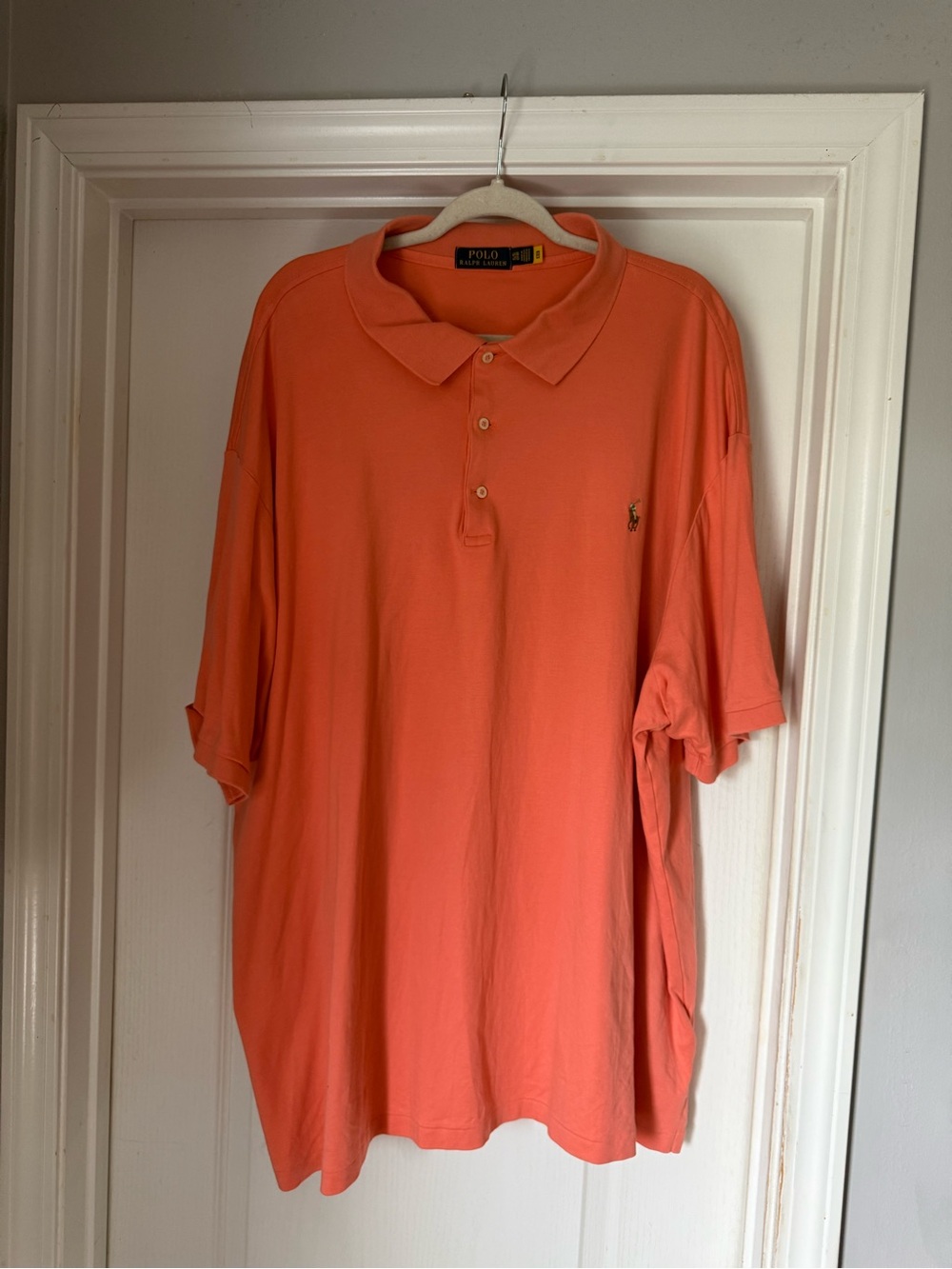 Ralph Lauren Men's Salmon Classic Polo